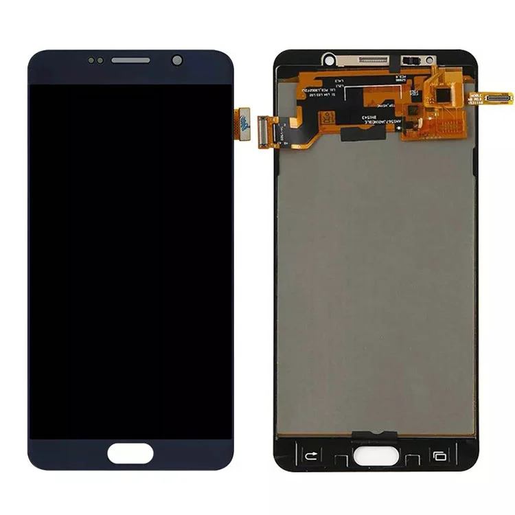 За Samsung Galaxy Note 5 LCD OLED дисплей екран дигитализатор с рамка