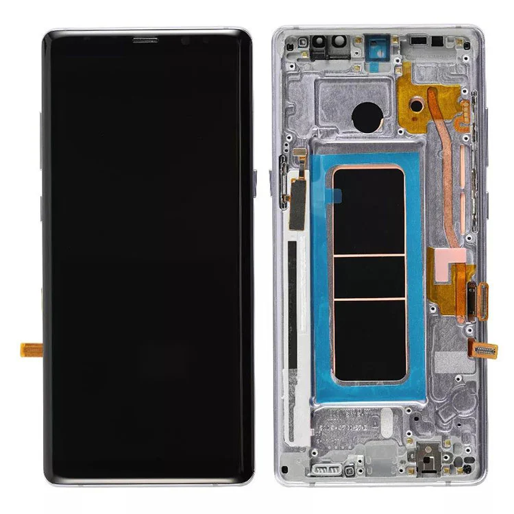 За Samsung Galaxy Note 8 LCD OLED Дисплейния екран Дигитализатор Сглобяване с рамка
