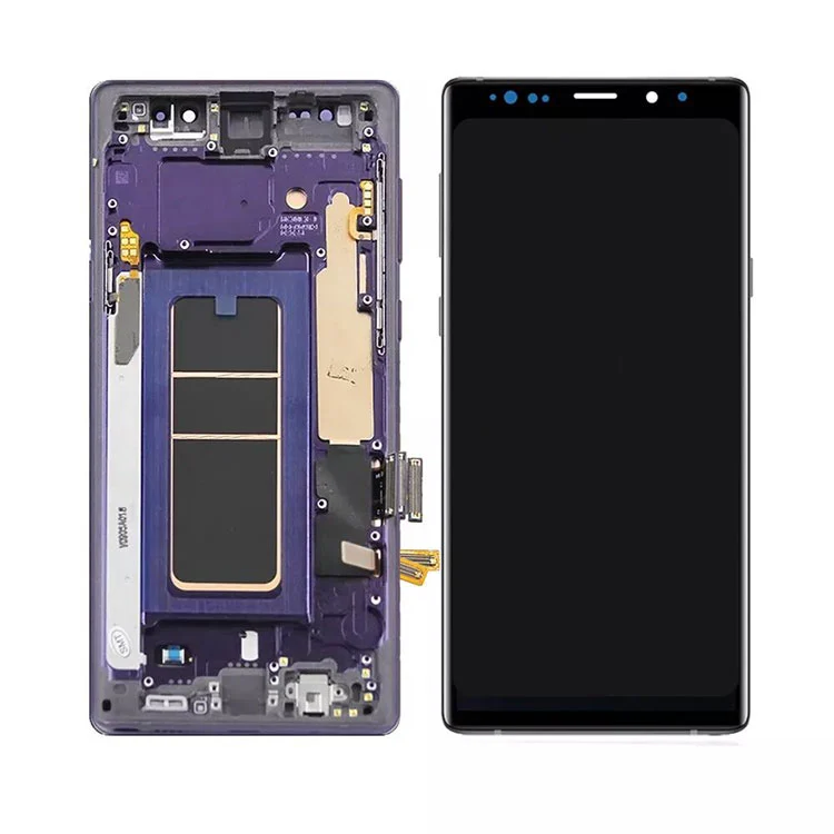 За Samsung Galaxy Note 9 LCD OLED дисплей екран дигитализатор с рамка