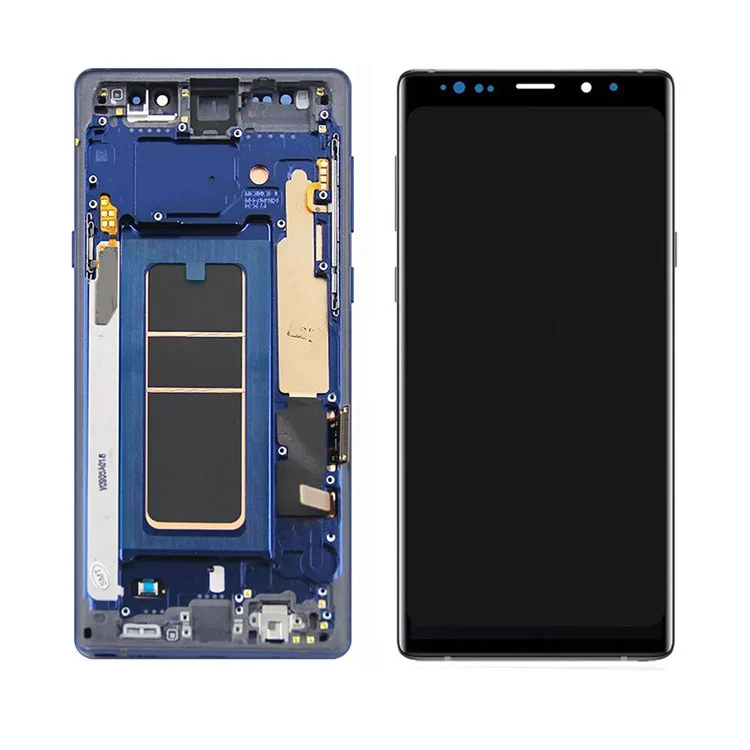 За Samsung Galaxy Note 9 LCD OLED дисплей екран дигитализатор с рамка