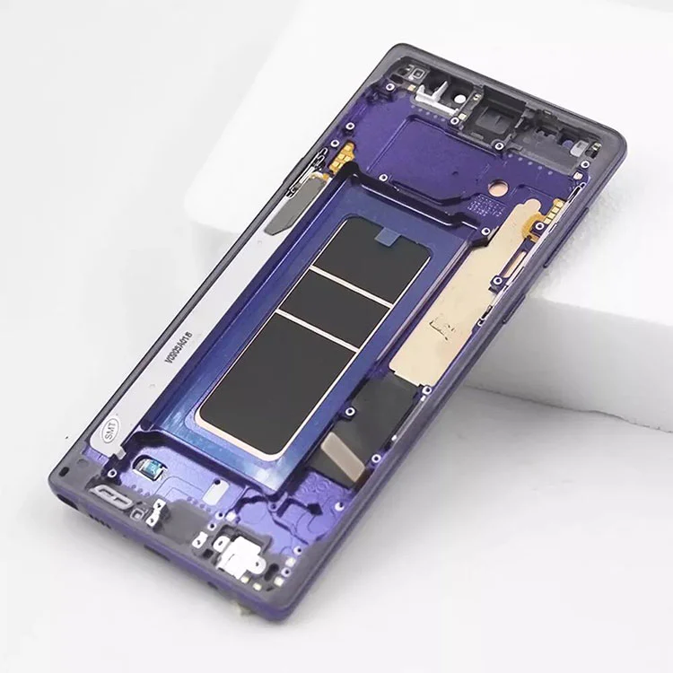 За Samsung Galaxy Note 9 LCD OLED дисплей екран дигитализатор с рамка