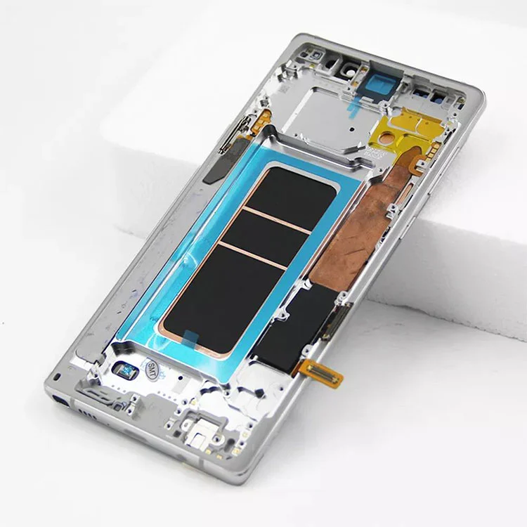 За Samsung Galaxy Note 9 LCD OLED дисплей екран дигитализатор с рамка