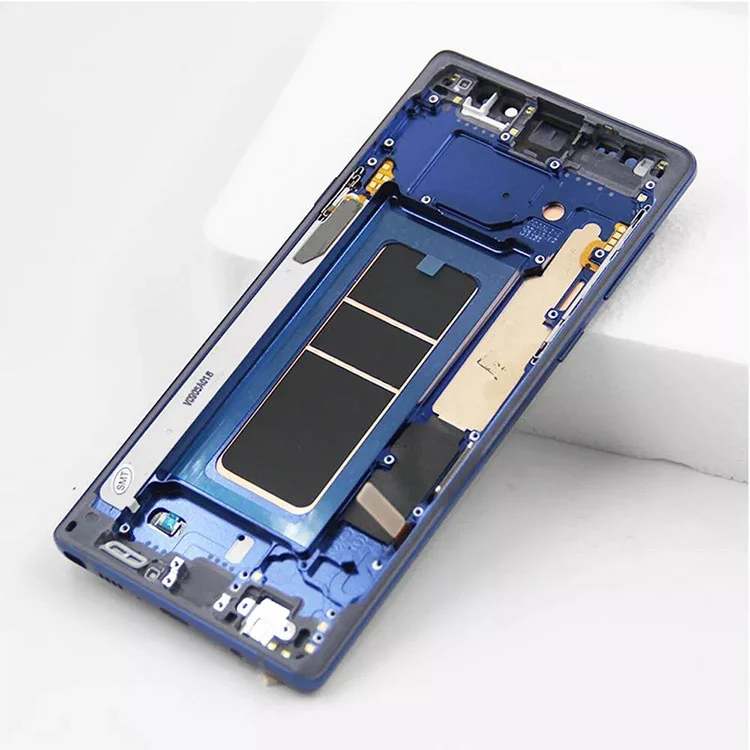За Samsung Galaxy Note 9 LCD OLED дисплей екран дигитализатор с рамка