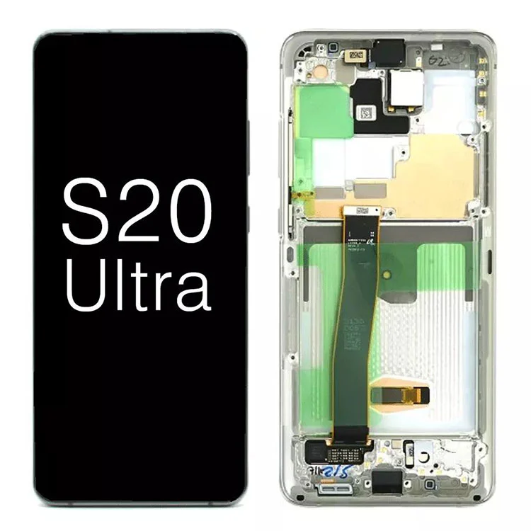 За Samsung Galaxy S20 Ultra G988 5G OLED дисплей LCD подмяна на сензорен екран подмяна