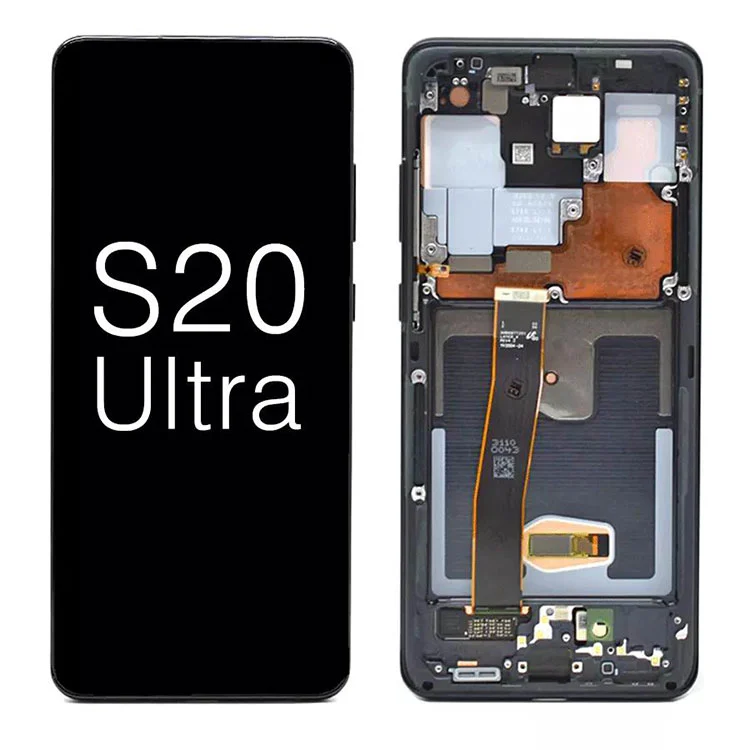 За Samsung Galaxy S20 Ultra G988 5G OLED дисплей LCD подмяна на сензорен екран подмяна