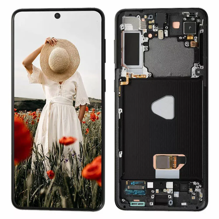За Samsung Galaxy S21 плюс LCD дисплей сензорен екран замяна на сглобяване