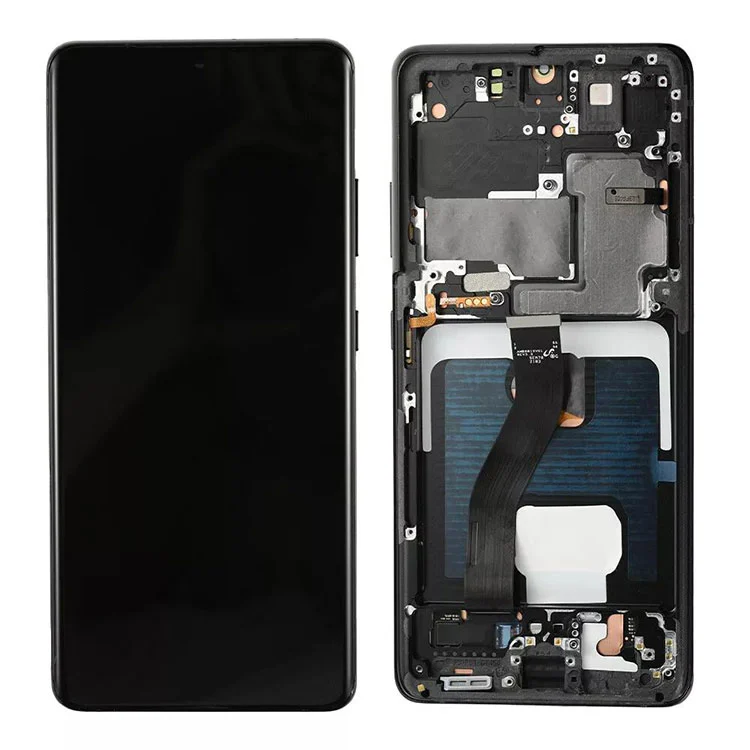 За Samsung Galaxy S21 Ultra LCD дисплей сензорен екран замяна на сглобяване на сглобяване